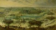 Peter Snayers, A siege of a city, thought to be the siege of Gulik by the Spanish under the command of Hendrik van den Bergh, 5 September 1621-3 February 1622.